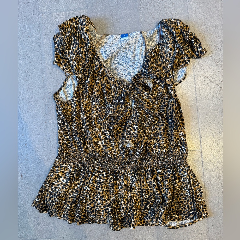 NWOT Old Navy women’s leopard top
